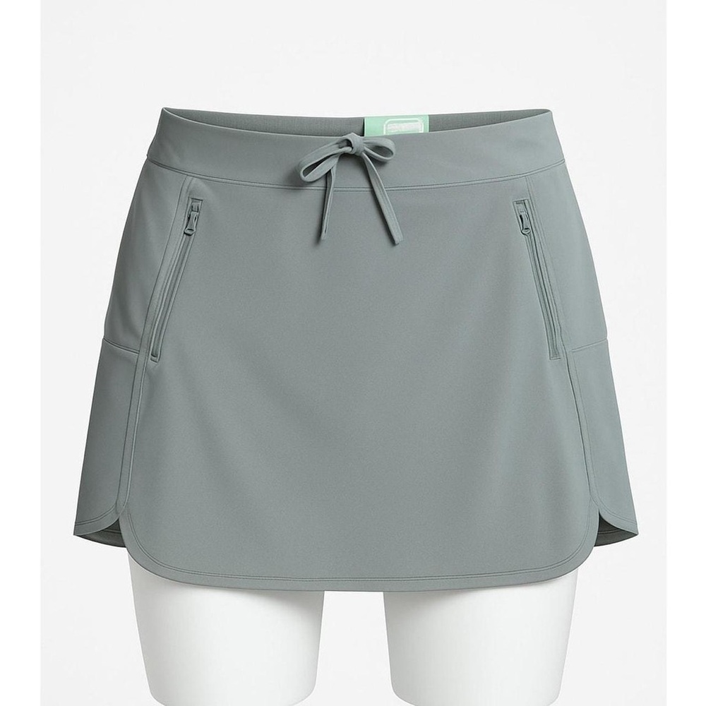 NWT Magellan Outdoors Caddo Lake Skort GREY/GRAY — SIZE S